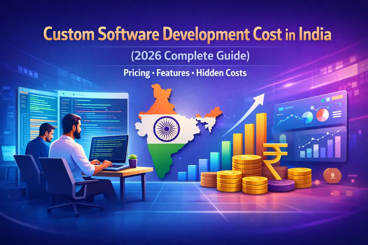 Custom Software Development Cost in India